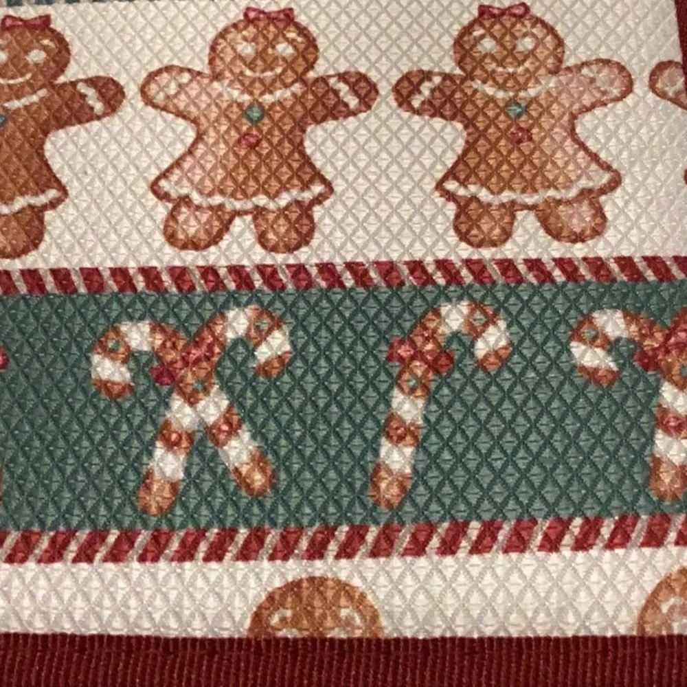Martha Stewart Gingerbread Reversible Drying Mats - set of 2.